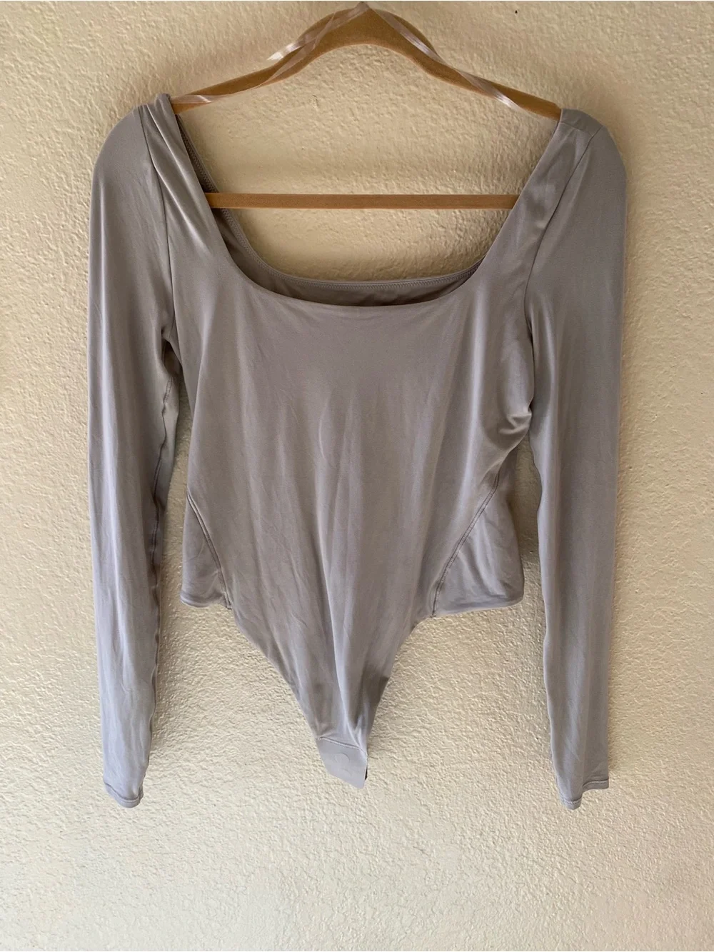 Lululemon Wundermost UltraSoft Nulu Square Neck Long Sleeve Bodysuit